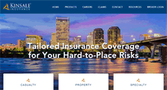 Desktop Screenshot of kinsaleins.com